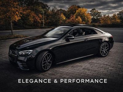 Gebraucht Mercedes E220 AMG line 194 PS (142 kW) 2021 Schwarz Coupé