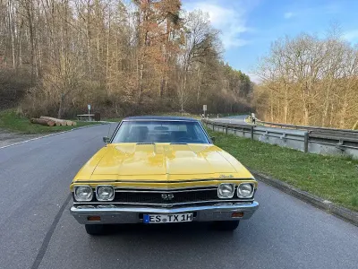 Gebraucht Chevrolet Chevelle 300 PS (220 kW) 1968 Gelb Coupé