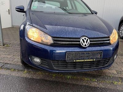 Gebraucht VW Golf VI Trendline 105 PS (77 kW) 2010 Blau Kleinwagen