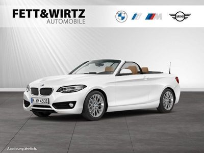 gebraucht BMW 218 i Cabrio Advantage|Aut.|Kamera|HarmanKardon
