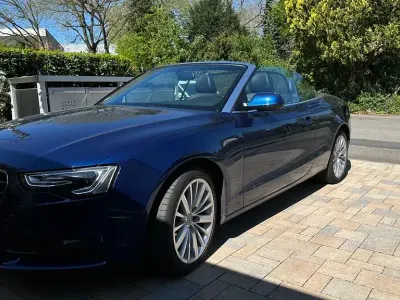 Brugt Audi A5 Cabriolet Sport 170 HK (125 kW) 2013 Blå Cabriolet
