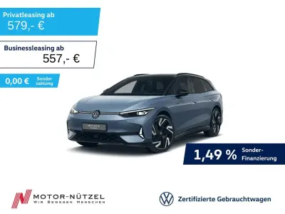 Second-hand VW ID.7 GTX 250 kW (340 CP) 2025 Albastru Break