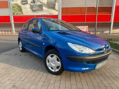 Gebraucht Peugeot 206 82 PS (60 kW) 2005 Blau Kleinwagen