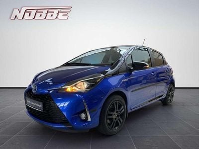 Gebraucht Toyota Yaris Hybrid Style 101 PS (74 kW) 2017 Blau Kleinwagen