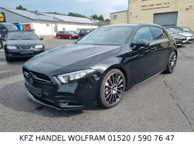 Używany Mercedes A35 AMG AMG 306 KM (225 kW) 2020 Czarny Sedan/Limuzyna