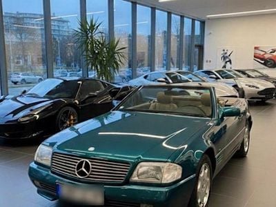 Usata Mercedes SL280 193 CV (141 kW) 1995 Verde Cabrio