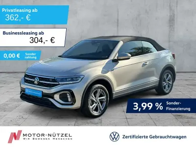 Gebraucht VW T-Roc R-line 150 PS (110 kW) 2024 Ivory silver metallic SUV