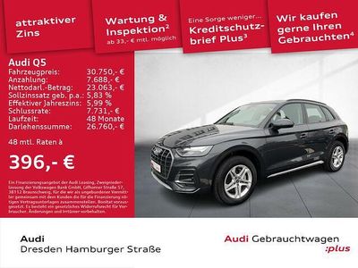 Gebraucht Audi Q5 Advanced Plus 299 PS (219 kW) 2021 Manhattangrau metallic SUV