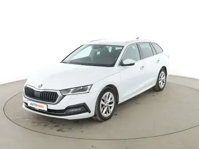 Brugt Skoda Octavia First Edition 150 HK (110 kW) 2021 Hvid Stationcar