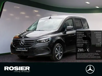 Gebraucht Mercedes EQT200 Progressive 89 kW (122 PS) 2024 Schwarz / loparitschwarz Van / Kleinbus