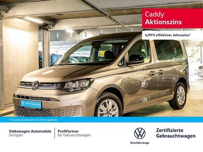 Gebraucht VW Caddy Life 122 PS (89 kW) 2024 Mojave beige metallic Van / Kleinbus