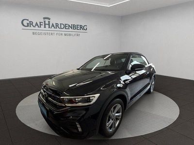Gebraucht VW T-Roc Cabriolet R-line 150 PS (110 kW) 2025 Deep black perleffekt Cabrio