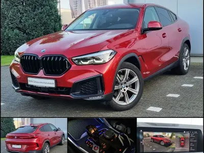Begagnad BMW X6 Sport Line 340 HK (250 kW) 2020 Röd SUV