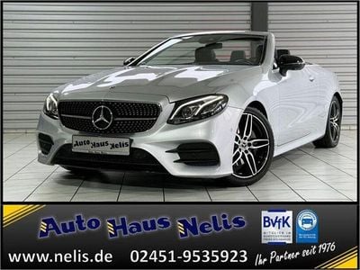 Usata Mercedes E200 AMG line 184 CV (135 kW) 2018 Argento Cabrio