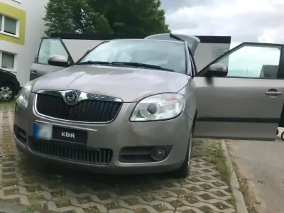 Gebraucht Skoda Fabia 80 PS (58 kW) 2008 Braun Kombi