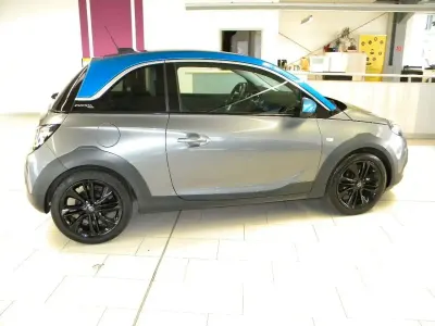 Gebraucht Opel Adam Rocks Rocks 101 PS (74 kW) 2017 Licht grau /dach ardenblau Kleinwagen