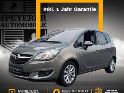 Grau Gebraucht 2015 Opel Meriva drive Van / Kleinbus | 10.900 € (Teuer)