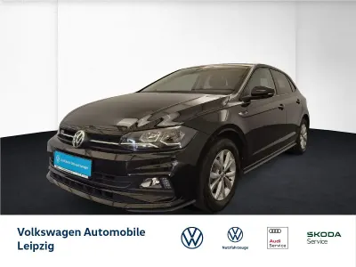 Gebraucht VW Polo Highline 95 PS (69 kW) 2019 Schwarz Kleinwagen