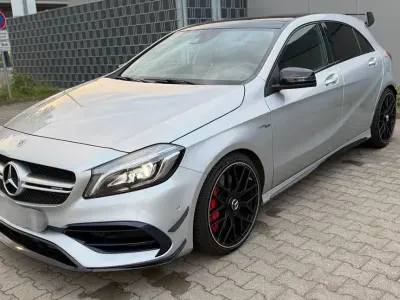 Używany Mercedes A45 AMG AMG 381 KM (280 kW) 2017 Szary Sedan/Limuzyna
