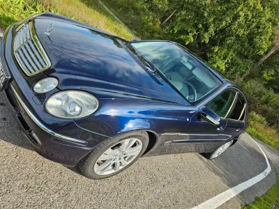 Brugt Mercedes E320 Elegance 224 HK (164 kW) 2004 Blå Sedan