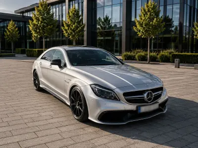 Gebraucht Mercedes CLS63 AMG AMG 585 PS (430 kW) 2016 Silber Coupé
