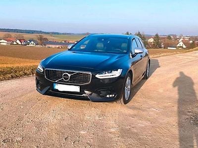 Usata Volvo V90 R-Design 190 CV (139 kW) 2018 Nero Station wagon