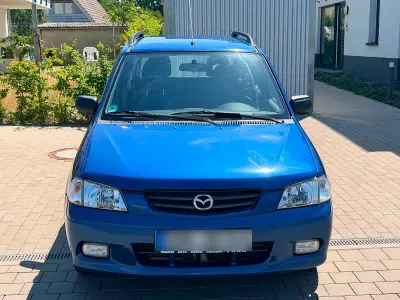 Gebraucht Mazda Demio 75 PS (55 kW) 2003 Blau Kleinwagen