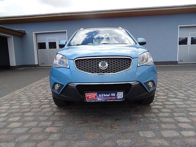 Gebraucht Ssangyong (KGM) Korando 175 PS (128 kW) 2011 Blau SUV