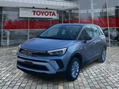 Gebraucht Opel Crossland X Elegance 131 PS (96 kW) 2022 Kontrast grau/quarz silber SUV