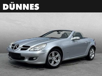 Gebraucht Mercedes SLK200 163 PS (119 kW) 2005 Silber (iridiumsilber metallic) Cabrio