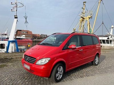 Gebraucht Mercedes Viano 116 PS (85 kW) 2008 Rot Van / Kleinbus