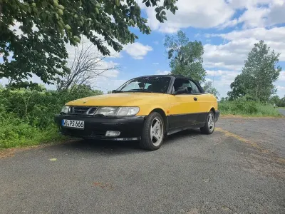 Gebraucht Saab 9-3 Cabriolet 150 PS (110 kW) 2001 Gelb Cabrio