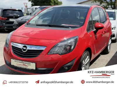 Gebraucht Opel Meriva Design Edition 120 PS (88 kW) 2011 Rot Van / Kleinbus