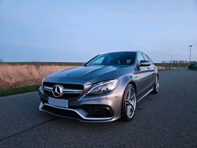 gebraucht Mercedes C63 AMG AMG T-Modell *Junge Sterne* Head-Up LED Klappenanl.