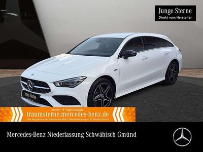 Gebraucht Mercedes CLA250e AMG 160 PS (117 kW) 2020 Polarweiß Limousine