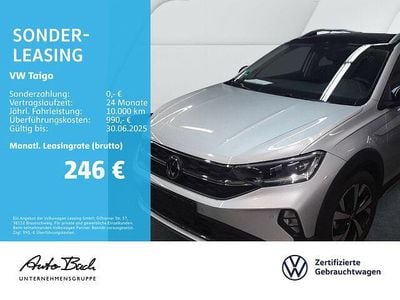 Gebraucht VW Taigo Pro 116 PS (85 kW) 2024 Silber (reflexsilber metallic) SUV