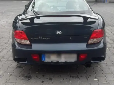 Gebraucht Hyundai Coupé 107 PS (78 kW) 2002 Grün Coupé