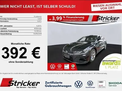 Gebraucht VW Arteon R 320 PS (235 kW) 2022 Deep black perleffekt (metallic) Kombi