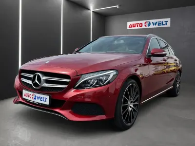 Gebraucht Mercedes C180 Avantgarde 156 PS (114 kW) 2014 Rot Kombi
