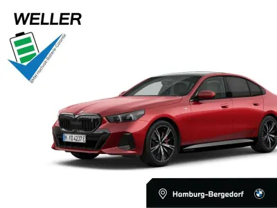 Gebraucht BMW i5 M Sport 250 kW (340 PS) 2024 Rot Limousine