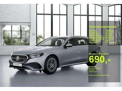 Gebraucht Mercedes E300 AMG 197 PS (144 kW) 2024 Metalliclack hightechsilber me Kombi