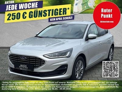 Neu Ford Focus Titanium 155 PS (114 kW) 2025 Moondust silver metallic Limousine