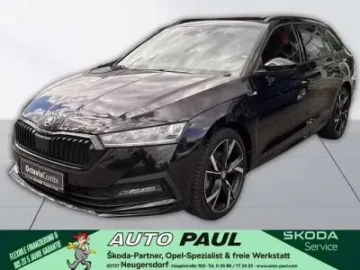Gebraucht Skoda Octavia SportLine 204 PS (150 kW) 2022 Schwarzmagic perleffekt Kombi