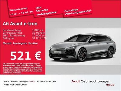 Grau Gebraucht 2025 Audi A6 e-tron Sport Kombi | 62.191 € (Teuer)