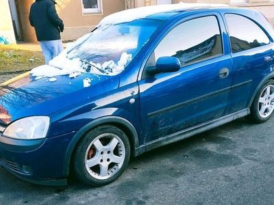 Blau Gebraucht 2002 Opel Corsa Sport Kleinwagen | 450 € (Guter Preis)