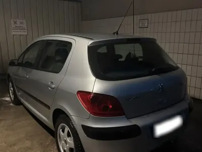 Gebraucht Peugeot 307 109 PS (80 kW) 2002 Silber Kleinwagen