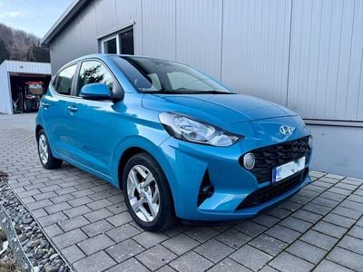 Gebraucht Hyundai i10 84 PS (61 kW) 2021 Blau Kleinwagen