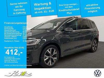 Grau Gebraucht 2022 VW Touran Highline Van / Kleinbus | 27.390 € (Guter Preis)