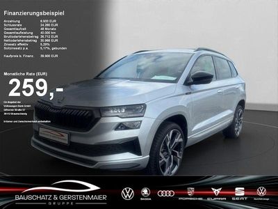 Silber Gebraucht 2025 Skoda Karoq SportLine SUV | 39.900 € (Teuer)