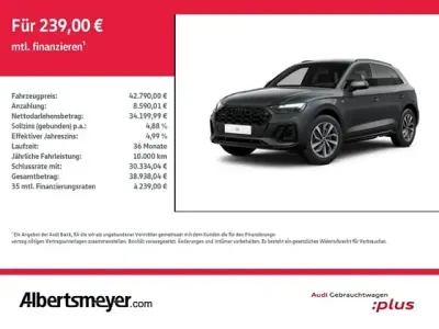 Brugt Audi Q5 Ambiente 204 HK (150 kW) 2023 Grå SUV
